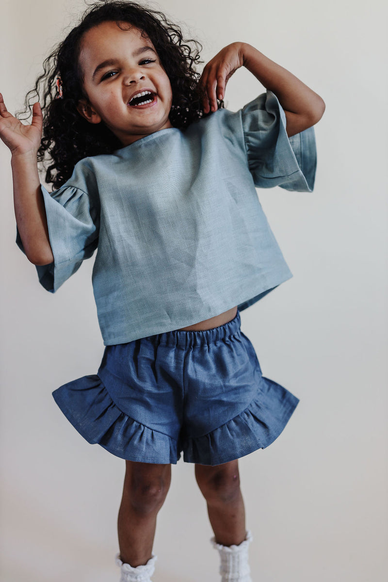 Looking for a pattern similar to the these ruffle shorts! : r